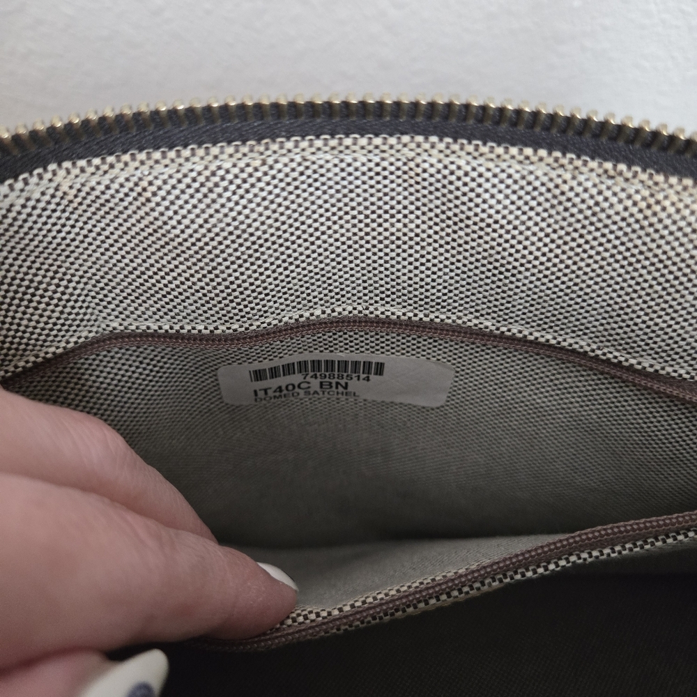 Dooney & Bourke Dark Brown and Tan Satchel, 4 Piece Set! - Picture 13 of 16